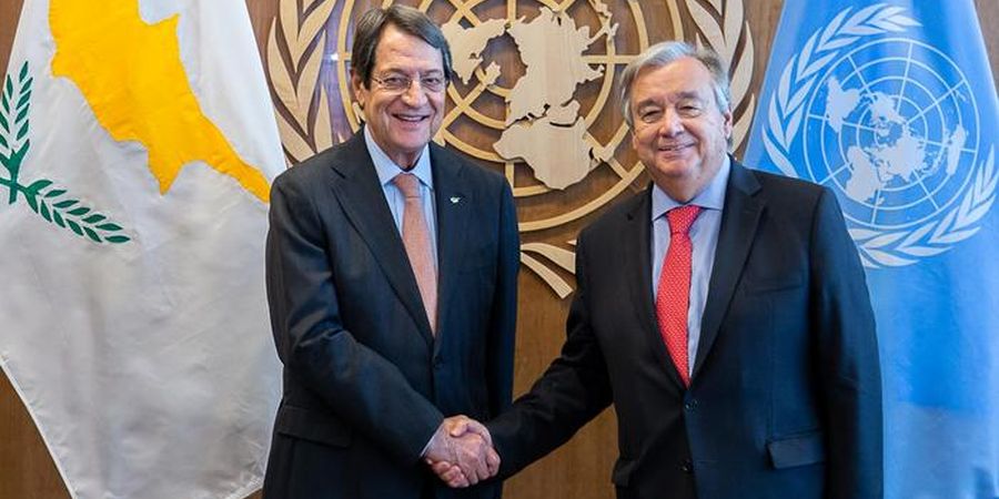 Πρόεδρος Αναστασιάδης: «Τα ΗΕ παραμένουν στη διάθεση των μερών»