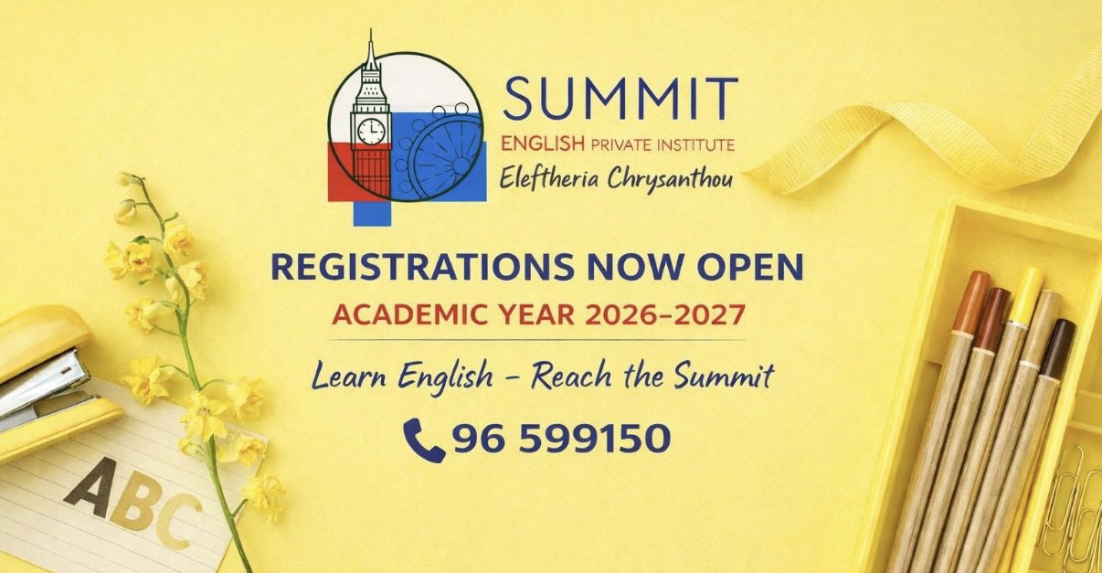 Summit English Private Institute: Ανοίγει τις εγγραφές του για τη νέα σχολική χρονιά - Ιδιαίτερη έμφαση στα πρώτα βήματα των παιδιών στα αγγλικά 