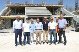 ΣΥΣΚΕΨΗ στο νέο γήπεδο Λεμεσού – Επιθεώρηση των έργων μαζί με… ΑΕΛ, Απόλλων και Άρη