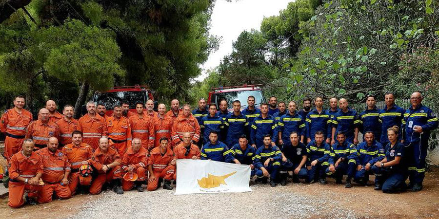 Το ευχαριστώ είναι πολύ λίγο για αυτούς τους ήρωες - Οι Κύπριοι πυροσβέστες στην Ελλάδα - ΦΩΤΟΓΡΑΦΙΕΣ
