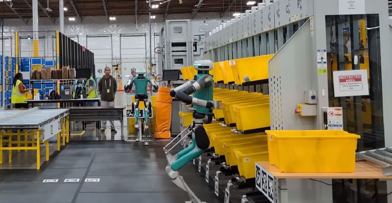 Η Amazon άρχισε να χρησιμοποιεί ανθρωποειδή ρομπότ σε αποθήκες - Ανησυχία για τον αντίκτυπο στις θέσεις εργασίας - Βίντεο