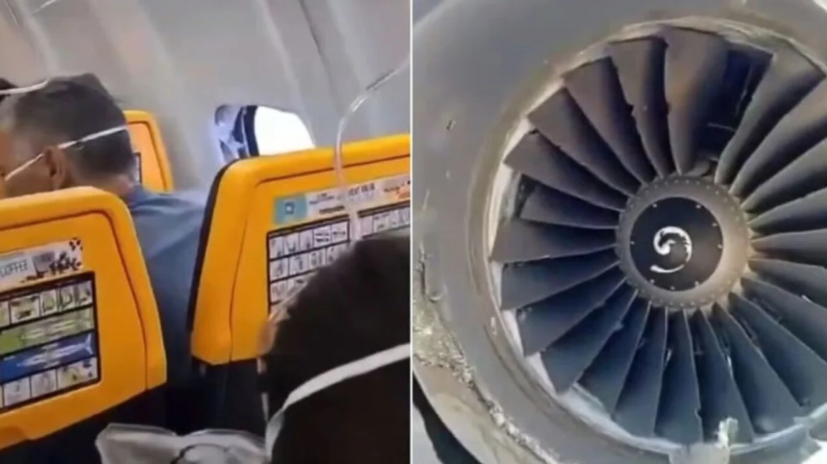 VIDEO: Θέμα στα διεθνή ΜΜΕ το θρίλερ στην πτήση της RyanAir - Συγκλονιστικές μαρτυρίες - «Η σύζυγός του τον κρατούσε από τα πόδια»