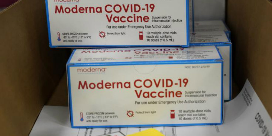 Moderna: Κατά 93% αποτελεσματικό μετά από έξι μήνες το εμβόλιο της