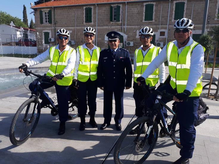 Να ενισχυθεί με ακόμη δύο ποδήλατα ζητά η Αστυνομική Διεύθυνση Πάφου 