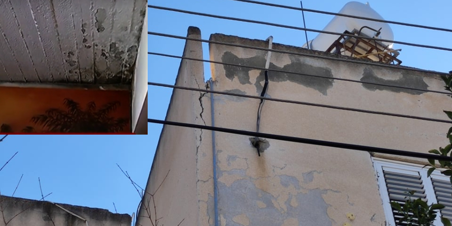 Εικόνες από επικίνδυνη πολυκατοικία στα Λατσιά: Κινδυνεύουν οι ένοικοι - «Είναι θέμα ζωής και θανάτου»