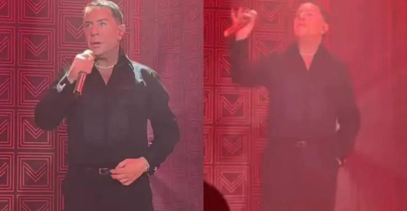 Γιώργος Μαζωνάκης: «Θα σε γ… μετά» – Χαμός με τις χειρονομίες του στη σκηνή