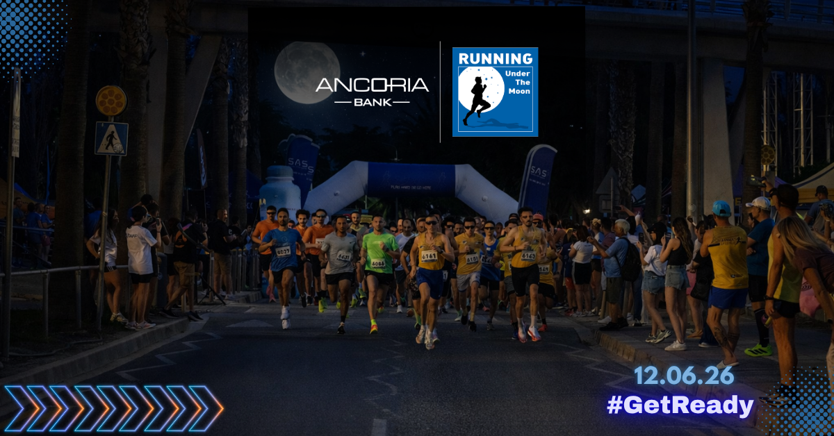 Ancoria Bank Running Under The Moon® - Το καθιερωμένο νυχτερινό running event επιστρέφει