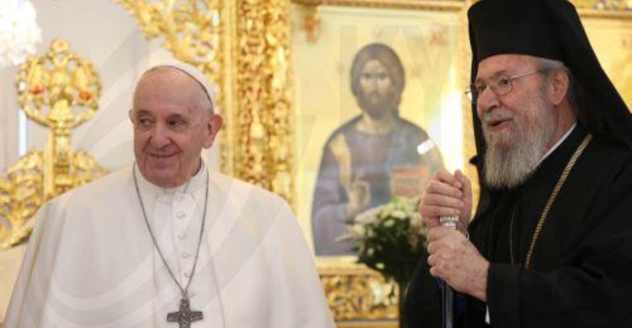 Βαθιά ευγνωμοσύνη Πάπα Φραγκίσκου για θετική συμβολή Αρχιεπισκόπου στην πλήρη Κοινωνία Ορθοδόξων και Καθολικών