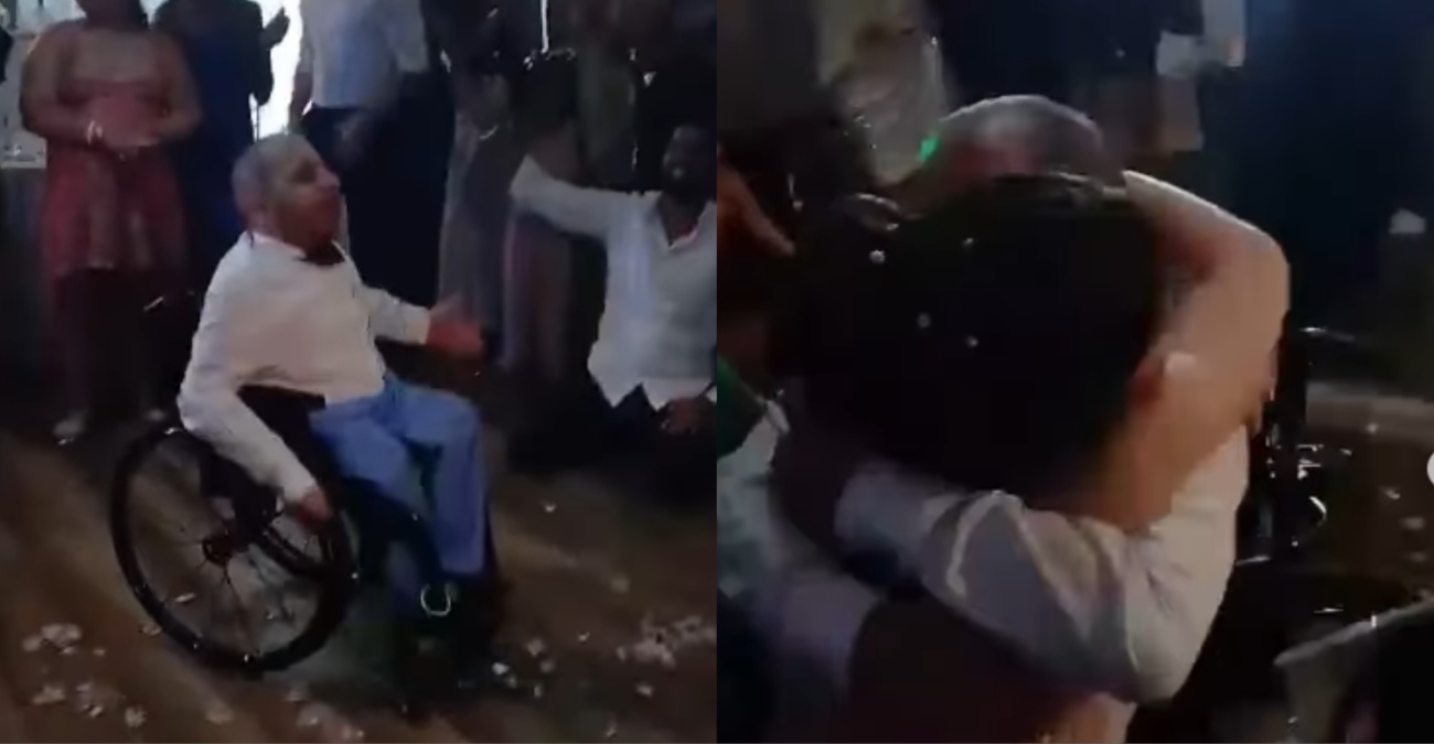 Video: Συγκινεί ο Αντρέας Ματσάγγος – Χορεύει ζεϊμπέκικο σε αναπηρικό στον γάμο φίλων του