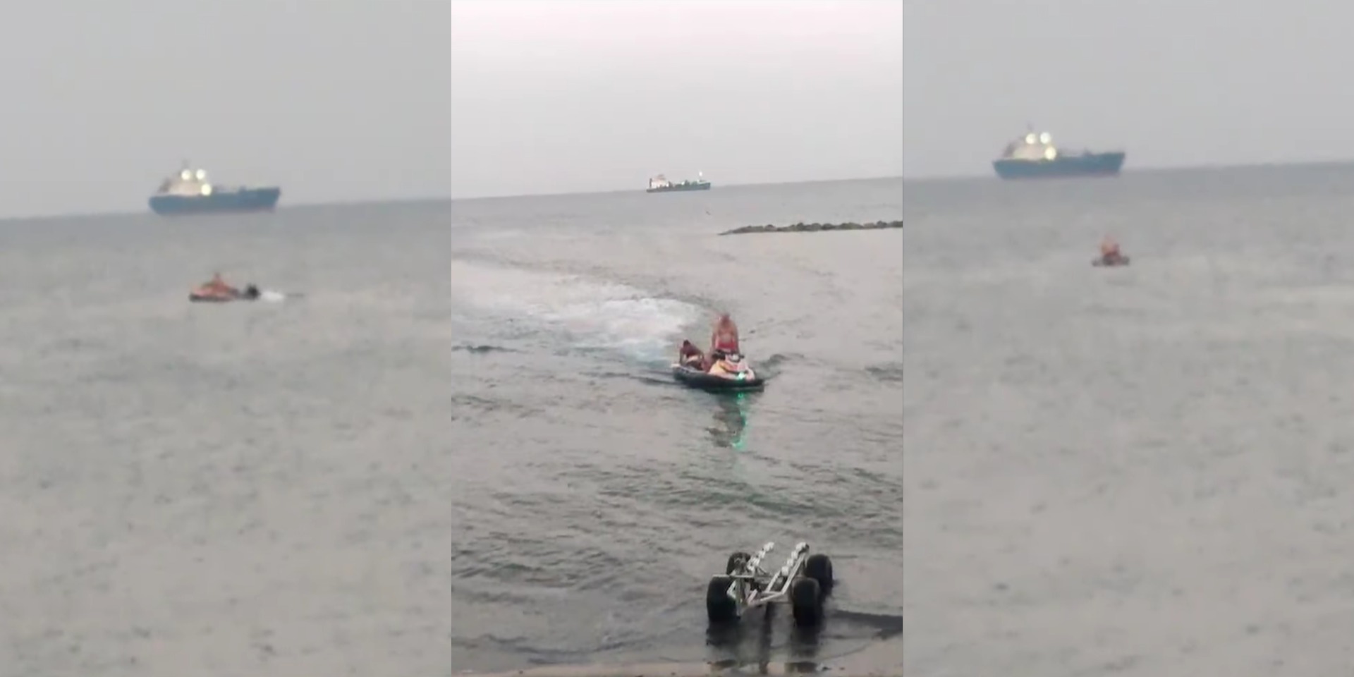VIDEO: Ναυαγοσώστες... «φύλακες άγγελοι» για ηλικιωμένη - Καρέ-καρέ η διάσωση της