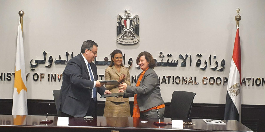 Το Πανεπιστήμιο  Νεάπολις Πάφου υπογράφει Μνημόνιο Συναντίληψης στην Αίγυπτο παρουσία της Υπουργού Επενδύσεων και Διεθνούς Συνεργασίας