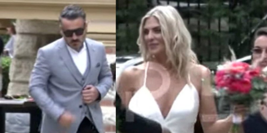 Γιώργος Μαυρίδης – Κρίστη Καθάργια: Παντρεύτηκαν στη Θεσσαλονίκη! (Βίντεο)