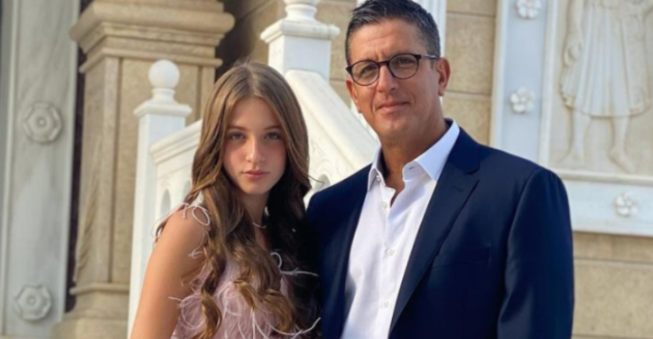 Χριστόφορος Τορναρίτης: Μεγάλωσε η κόρη του και γυμνάζονται παρέα - Η selfie μέσα από το γυμναστήριο