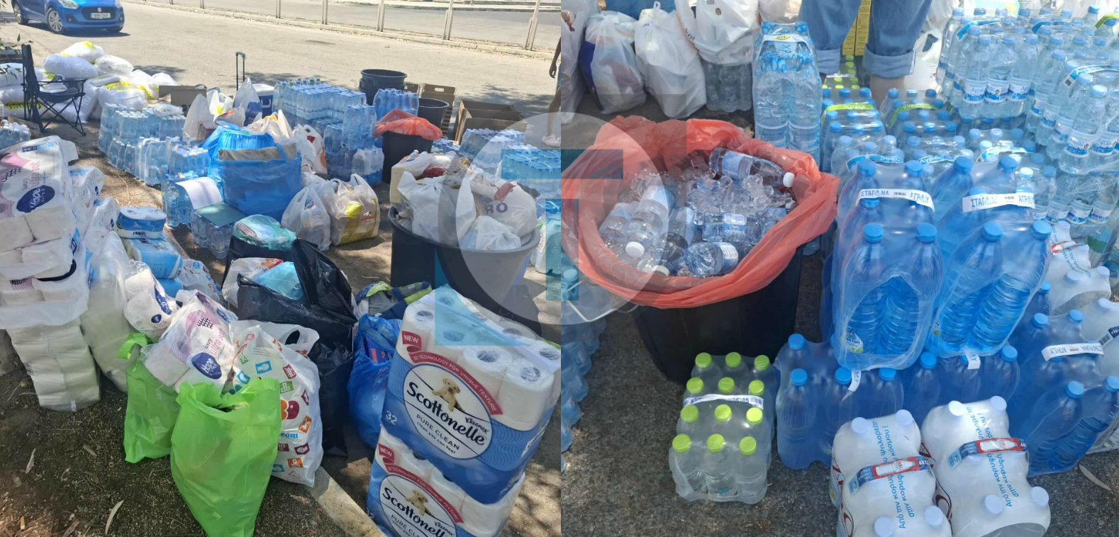 Θες να βοηθήσεις τους πυρόπληκτους; Δες τα σημεία και τι προϊόντα μπορείς να στείλεις - Φωτογραφίες
