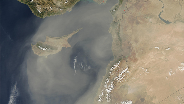 Η εφαρμογή που σας ενημερώνει για τη σκόνη στην ατμόσφαιρα της Κύπρου