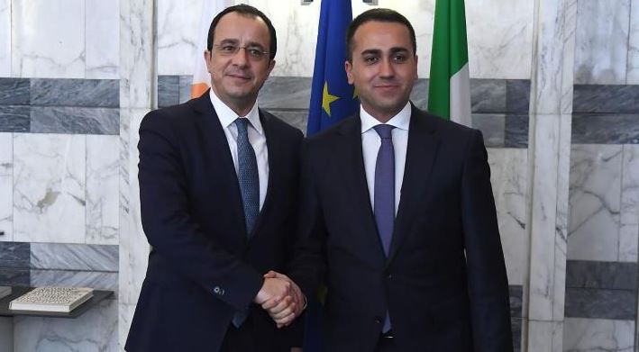 Πλήρης αλληλεγγύη προς Κύπρο από Ιταλία για τουρκικές δραστηριότητες στην Αν. Μεσόγειο