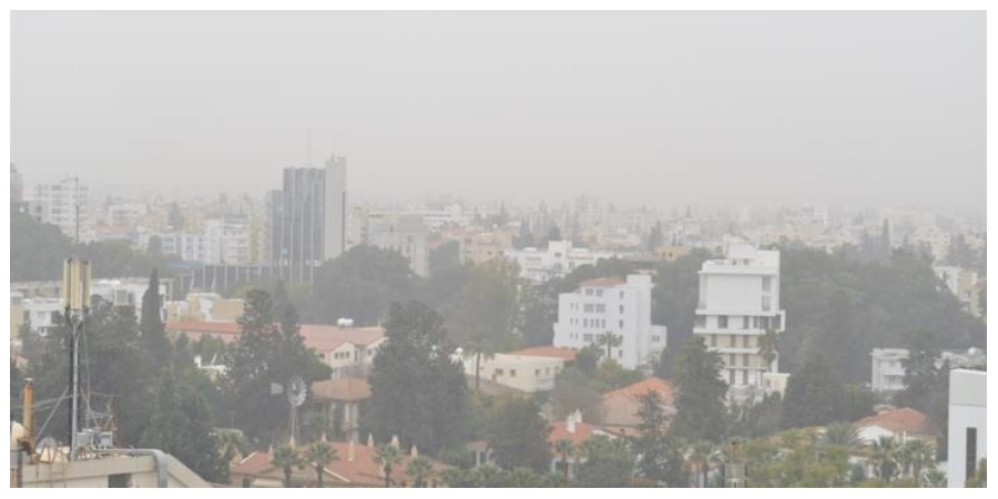 Τμ.Μετεωρολογίας: Σκόνη στην ατμόσφαιρα - Μέχρι και τους 35 βαθμούς η θερμοκρασία