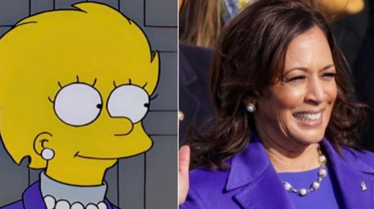 Οι Simpsons «προέβλεψαν» και την υποψηφιότητα της Καμάλα Χάρις