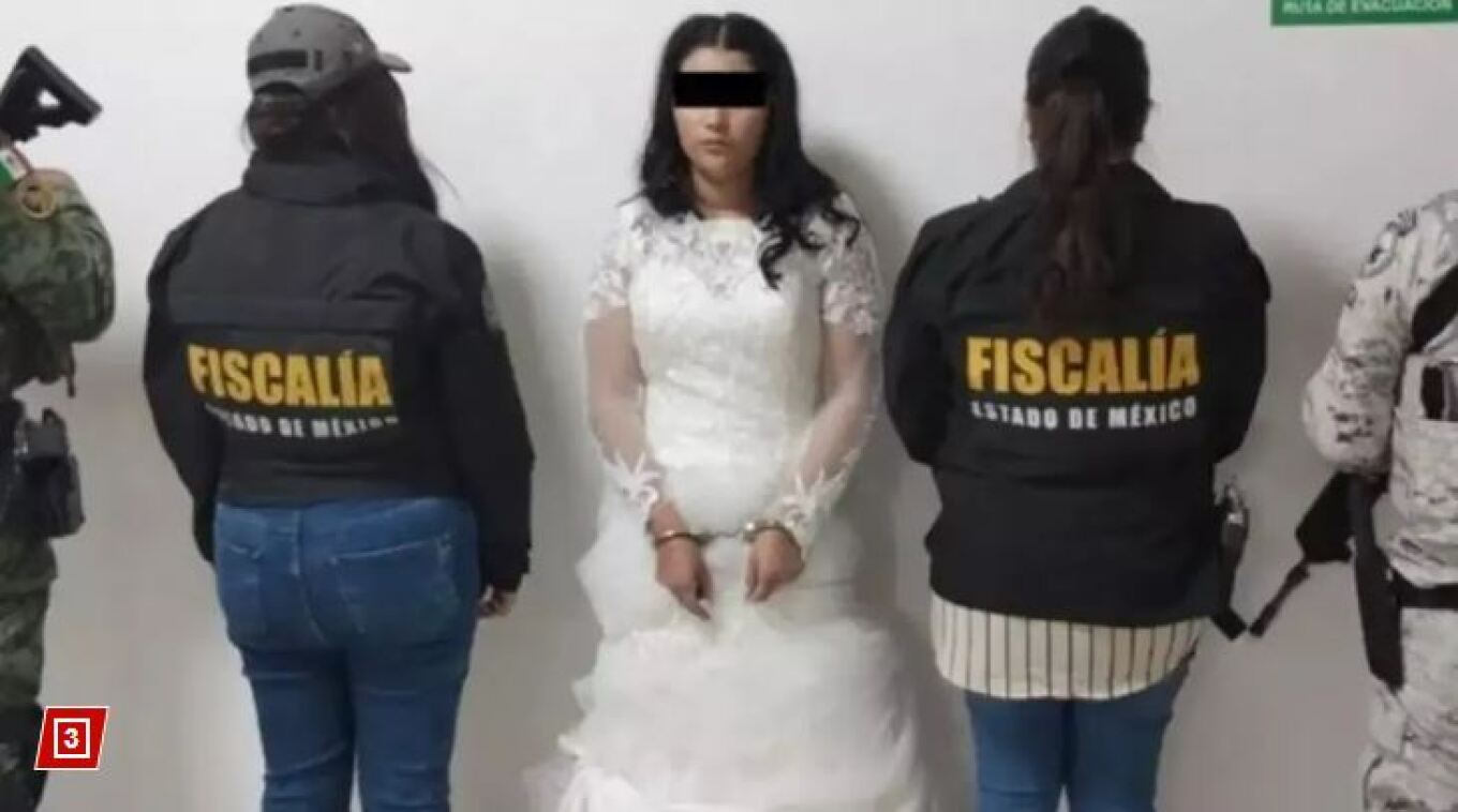 Μεξικανή νύφη συνελήφθη στον γάμο της για υπόθεση που αφορά εκβιασμούς και απαγωγές