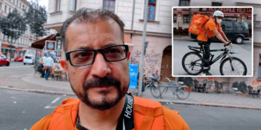 Αφγανός υπουργός έγινε διανομέας με ποδήλατο στη Γερμανία