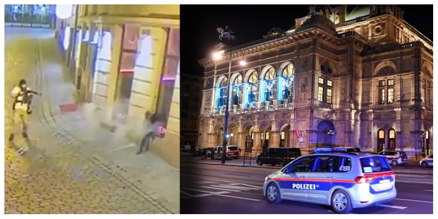 Επίθεση στη Βιέννη: Σοκάρει η εν ψυχρώ εκτέλεση από τρομοκράτη - ΒΙΝΤΕΟ
