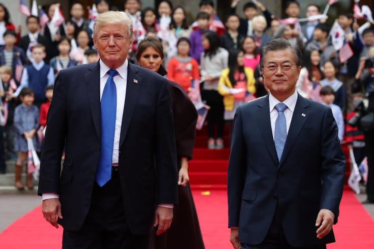 Ο Πρόεδρος Τραμπ δηλώνει «ανοιχτός» σε συνομιλίες με τη Β. Κορέα 