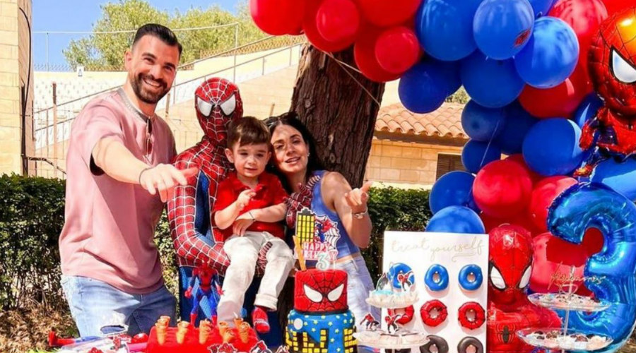 Βαλεντίνος Σιέλης - Φλωρεντία Σαββίδου: Τα 3α γενέθλια του γιου τους με καλεσμένο τον Spiderman