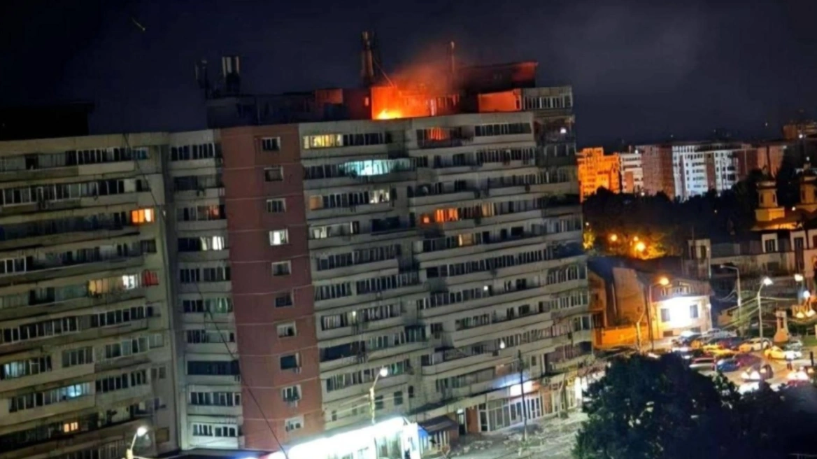 Έπεσε ρωσικό drone σε πολυκατοικία στη Ρουμανία - Δύο τραυματίες - Δείτε βίντεο