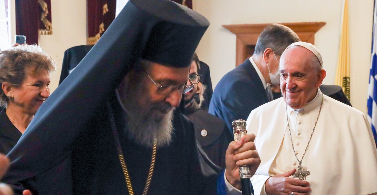Πάπας Φραγκίσκος για Αρχιεπίσκοπο: «Θυμάμαι με ευγνωμοσύνη τις αδελφικές μας συναντήσεις»