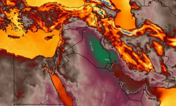 Ρεκόρ καύσωνα στο Ιράν - Η αίσθηση έφτασε τους 68 βαθμούς Κελσίου