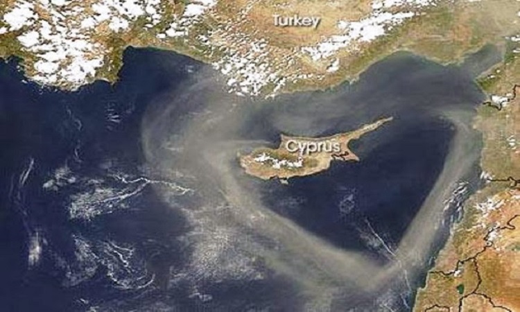 Αυξημένα και σήμερα τα επίπεδα σκόνης στην Κύπρο