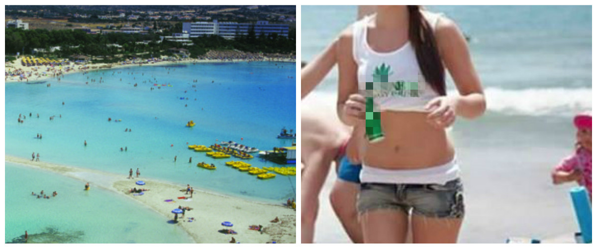 Δηλώνει τρελαμένη η φιναλίστ του Star Κύπρος στην Αγία Νάπα! Τι κάνει στο Nissi Beach μέρα μεσημέρι;