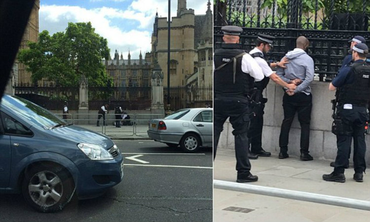 Λονδίνο: Πληροφορίες για πυροβολισμούς έξω από το Κοινοβούλιο - Συνελήφθη άντρας με μαχαίρι