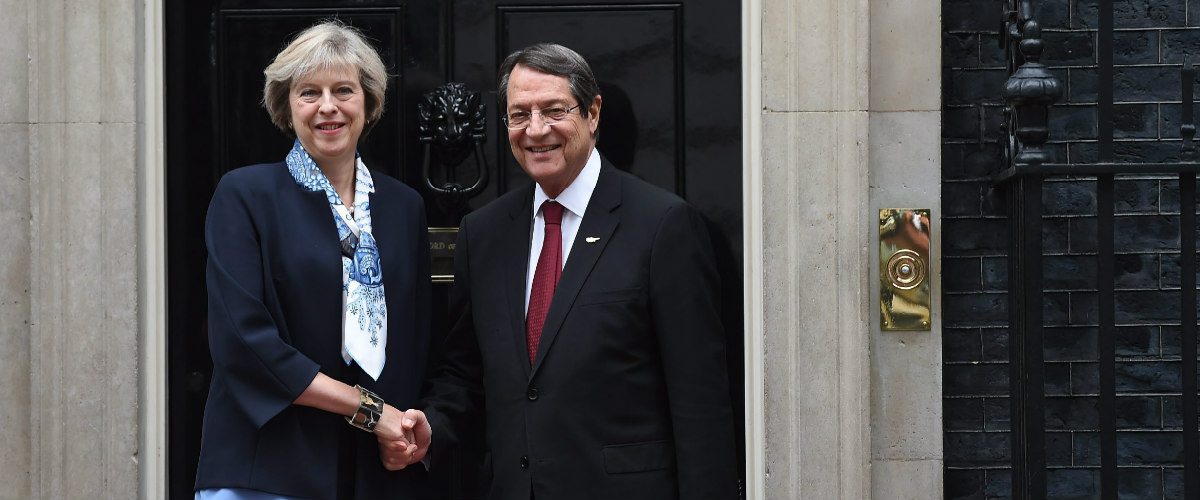 Ο Νίκος Αναστασιάδης προσκάλεσε την Βρετανίδα Πρωθυπουργό να επισκεφθεί την Κύπρο