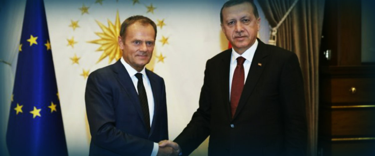 Τουσκ-Ερντογάν συζήτησαν Προσφυγικό και Κυπριακό