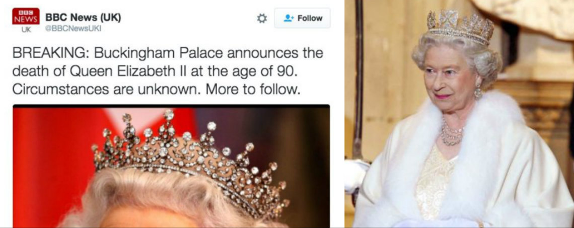 Πέθαναν και τη βασίλισσα Ελισάβετ! Όλη η αλήθεια για την είδηση που έκανε το γύρο του διαδικτύου
