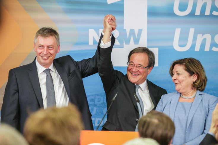 Nίκη των Χριστιανοδημοκρατικών της Μέρκελ στις τοπικές εκλογές στη Βόρεια Ρηνανία