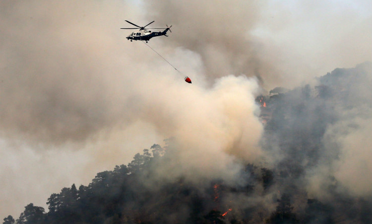 Περδίκης: Η κατάσταση είναι τραγική στην περιοχή της πυρκαγιάς