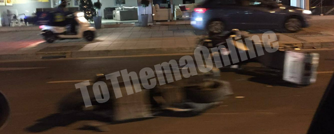 ΛΕΥΚΩΣΙΑ: Τροχαίο με δύο μοτοσικλέτες στην λεωφόρο Αθαλάσσας – Ασθενοφόρο και Αστυνομία στο σημείο