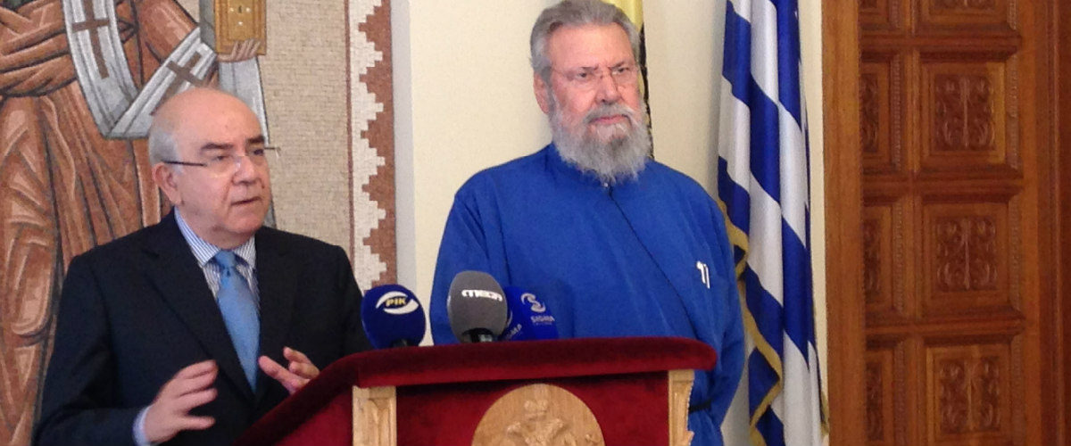 Το Κυπριακό συζήτησαν  Αρχιεπίσκοπος και Ομήρου - «Ο λαός ανησυχεί, πρέπει να επιστραφούν εδάφη…»