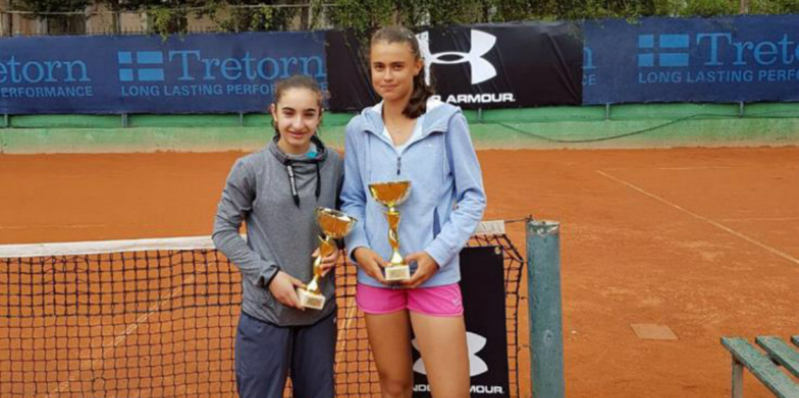 Δύο κορίτσια από Κύπρο και Τουρκία κατάκτησαν στο διπλό πανευρωπαϊκό τίτλο στο τένις