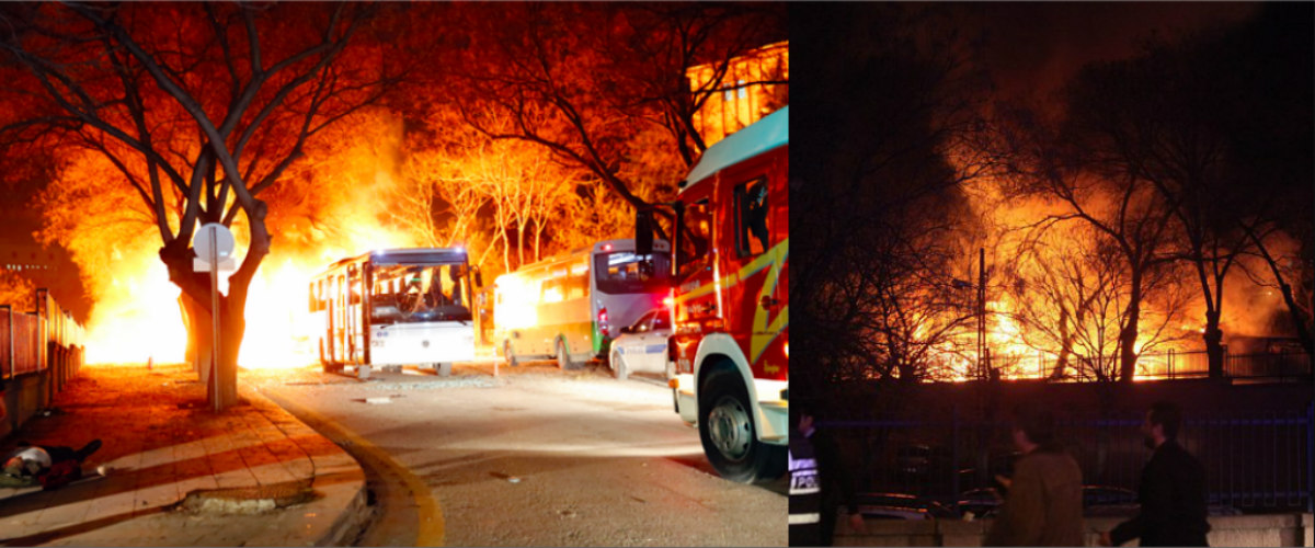 Τρομοκρατικό κτύπημα; Ισχυρή έκρηξη στην Αγκυρα - 18 νεκροί και 45 τραυματίες