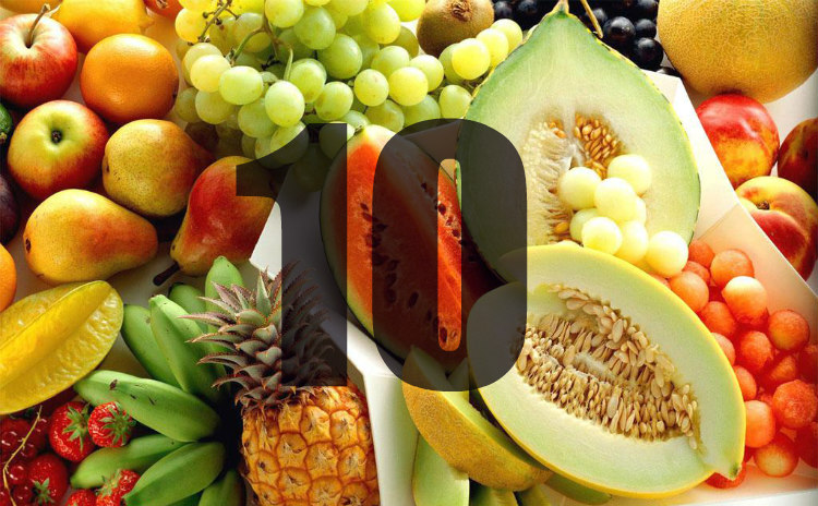Αυτά  είναι τα 10 πιο υγιεινά φρούτα