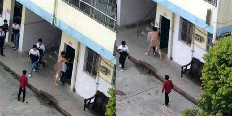 Σάλος: Δάσκαλος κυνηγούσε γυμνός μαθήτρια για να την βιάσει μπροστά στους συμμαθητές της!