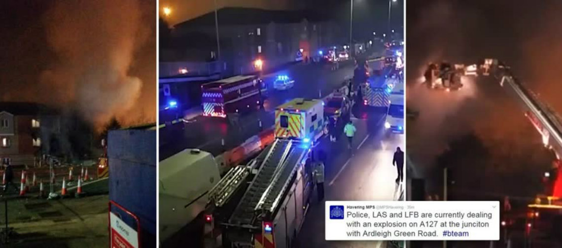 Μεγάλη έκρηξη σε κατοικημένη περιοχή στο Λονδίνο - Πέντε τραυματίες