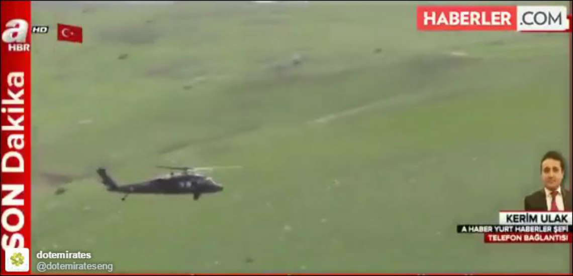 Ελικόπτερο της αστυνομίας με 12 επιβαίνοντες συνετρίβη στην Τουρκία