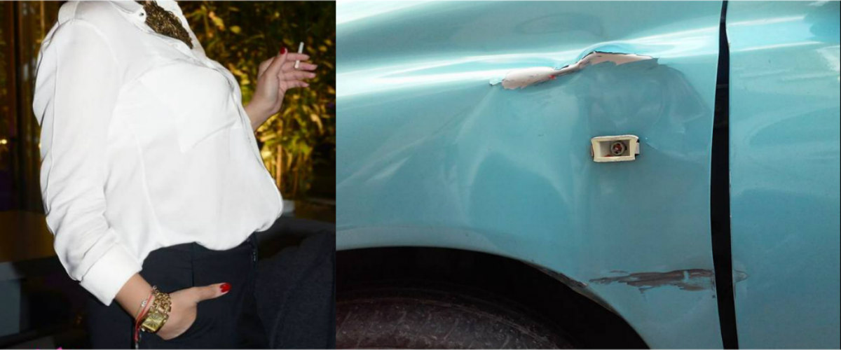 Έξαλλη Κύπρια ηθοποιός: Ασυνείδητος οδηγός χτύπησε το αυτοκίνητό της και έφυγε «κύριος»