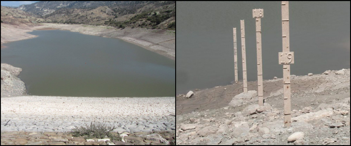 Τι αποκάλυψε η χαμηλή στάθμη του νερού στο φράγμα του Μαυροκόλυμπου - ΦΩΤΟΓΡΑΦΙΕΣ