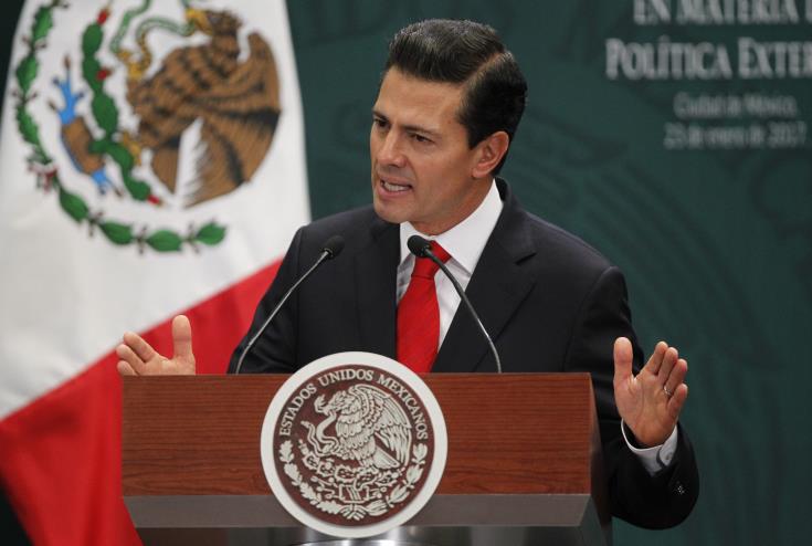 Ο Πρόεδρος του Μεξικού ακυρώνει τη συνάντησή του με τον Τράμπ