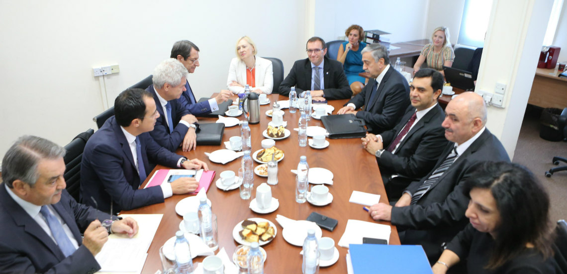 Σύσκεψη ελληνοκυπριακής διαπραγματευτικής ομάδας υπό τον Νίκο Αναστασιάδη